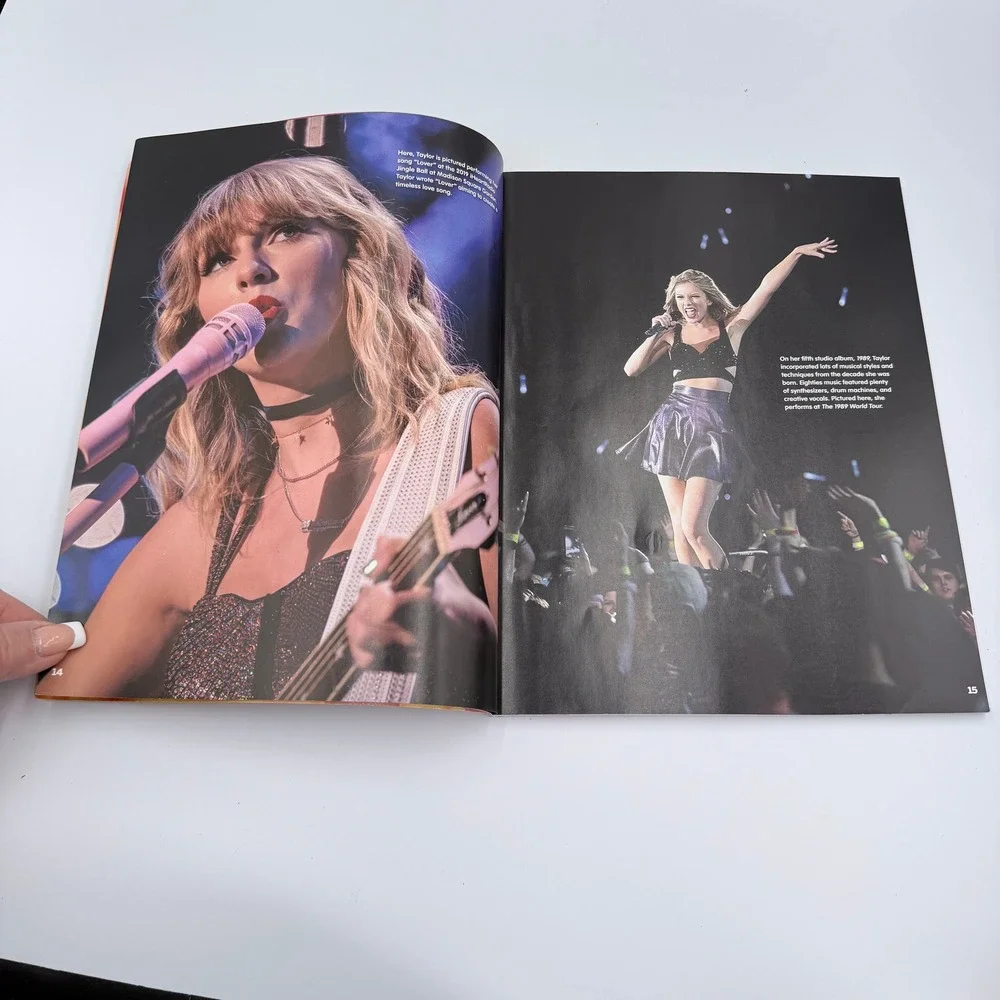 Taylor Swift Fan Book Lot Coloring Activity Book & Unofficial Fan Journal